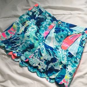 Lilly Pulitzer Collette Scalloped Skort